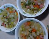 ヤマキ白だし野菜たっぷりスープ作り方57写真