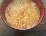 トマト味噌で整うオートミールチーズスープ作り方5写真