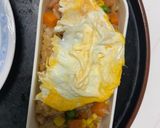 レンジオイクリームレモン味オムライス弁当作り方13写真
