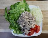 不器用豚（牛）しゃぶサラダ作り方2写真