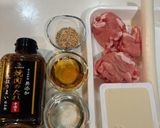 焼肉生だれで豚肉と長ネギモリモリ重ね鍋作り方2写真