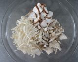 〈動脈硬化の方に〉豆腐ときのこの巾着焼き作り方4写真