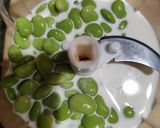 枝豆のクリームパスタ作り方2写真