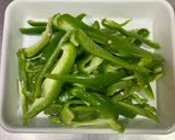 ピーマンのおかか炒め作り方1写真