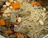 新ごぼうと糸コンの煮物＋サラダに！まめ作り方4写真