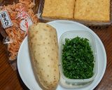 長芋と桜えびの炒め煮🦐作り方1写真