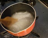 黒蜜不要！片栗粉わらび餅のあんこ蜜がけ作り方3写真