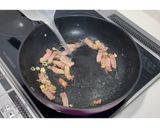 そら豆とベーコンのクリームパスタ★動画★作り方18写真