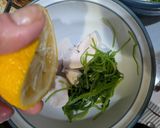 ボラの白子のポン酢和え作り方8写真