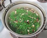 高血圧症予防に春菊とナッツの白和え作り方4写真