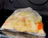 レンジの蒸し効果でほくほく肉じゃが作り方3写真