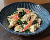 厚揚げで簡単！ほうれん草の白和え風作り方7写真