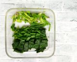 簡単☆ほうれん草とちくわの甘酒味噌マヨ作り方1写真