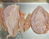 鶏むね肉の味噌マヨ焼き作り方2写真