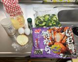 冷凍唐揚げ＆ブロッコリーのタルタルソース作り方1写真