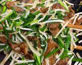 焼き肉のたれで!〜簡単〜レバニラ炒め作り方8写真