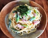 クリームチーズとゆず胡椒の鬼旨パスタ作り方6写真