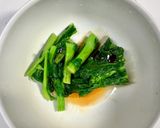 菜の花と油揚げのからし和え作り方4写真