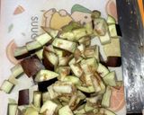 茄子とツナ缶でタイパカレー作り方1写真