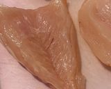 鶏むね肉のしそチーズ挟み焼き作り方1写真
