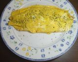 絶品☆挽き肉と香味野菜のオムレツ作り方9写真