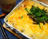 ＊ふわとろ山芋と明太子のチーズグラタン＊作り方3写真