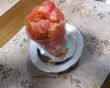 グラスにも角切りトマトを飾って上白糖on作り方1写真