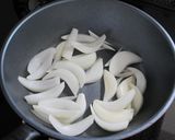 茄子と新玉ねぎの味噌汁作り方3写真