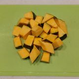 ほっこり♪コク旨♫かぼちゃ豚汁作り方1写真