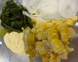 コーンとワカメの山葵マヨサラダ🌽作り方2写真