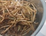つくしの佃煮作り方2写真