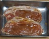 二つの調味料で豚肉の生姜焼き作り方1写真