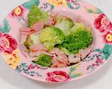 ブロッコリーとベーコンの胡椒炒め作り方3写真