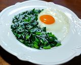 旬のニラ×わかめの卵炒め作り方8写真