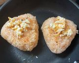 伸びる！ドリア風・香ばし焼きチーズキムチおにぎり作り方4写真