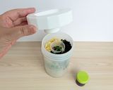 サラダポットで麺ランチ~オクラそば作り方9写真