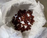 抹茶小豆バスクチーズケーキ♡作り方9写真