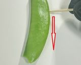 スナップえんどう🌱筋とり✨ゆで方🎶開き方作り方7写真