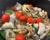 きのこたっぷり!簡単!鳥もも肉のオイル煮作り方3写真