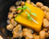コラボ 納豆●納豆×カボチャの甘煮作り方1写真