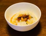食べる梅だし、卵の七種粥！作り方2写真