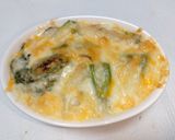 菜の花と牡蠣と白子のグラタン作り方6写真