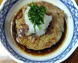 かさまし節約卵不使用！椎茸と大豆ミートハンバーグ作り方13写真