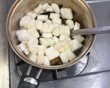 調理実習①（豚丼・すまし汁・酢の物）作り方12写真