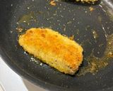 揚げない。アジのパン粉焼き作り方3写真