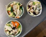 肉無豆腐コク旨中華風梅お好み焼き味野菜炒作り方13写真