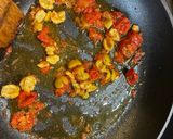 マフィア風いりこ出汁のトマトパスタ作り方3写真