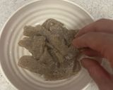 冷凍こんにゃくの鶏皮串風作り方5写真