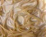 花わさびとサーモンのクリームパスタ作り方14写真