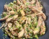超簡単!鶏せせりのネギまみれスタミナ炒め作り方4写真